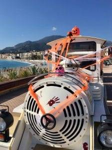 Le train fantôme de Menton