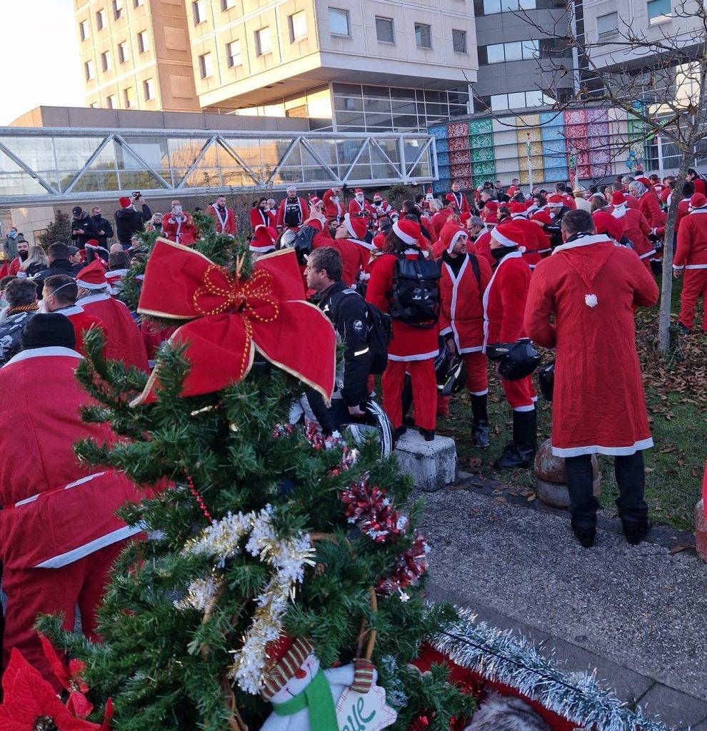 Noël des motards 2022 à Bordeaux